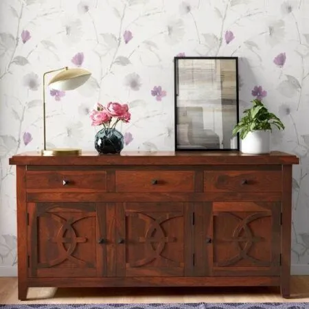 Solid-Wood-Sideboard